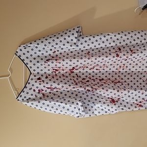 3xl hospital gown with fake blood costume